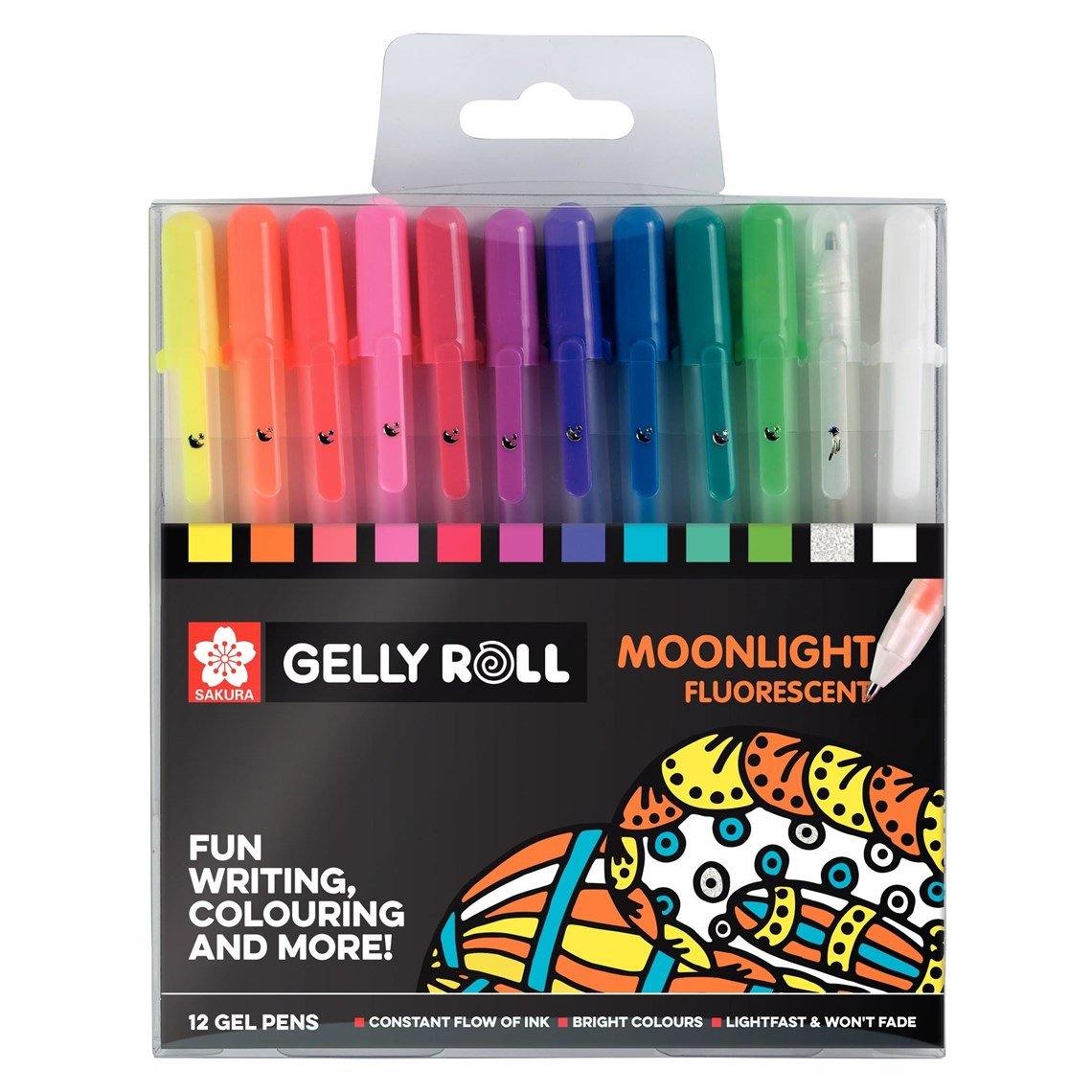 Sakura Gelly Roll Moonlight, Sakura Gelly Roll Pens Pack