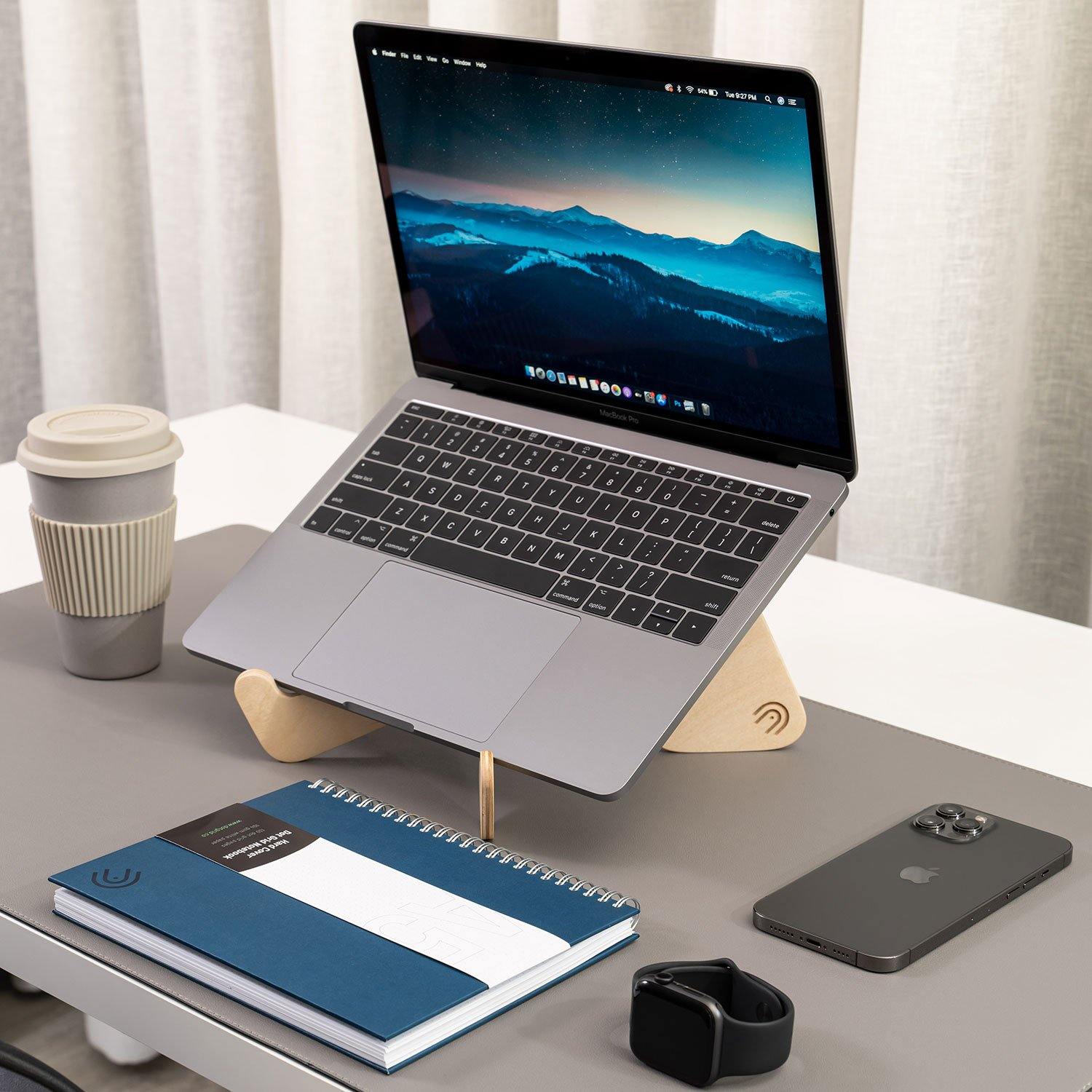 Small shop laptop stand